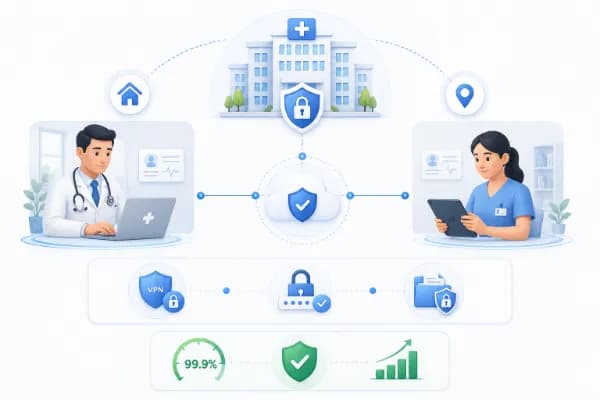 Secure Remote Access for Hospital Staff