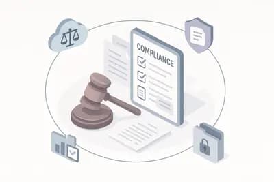 Legal documents and gavel
