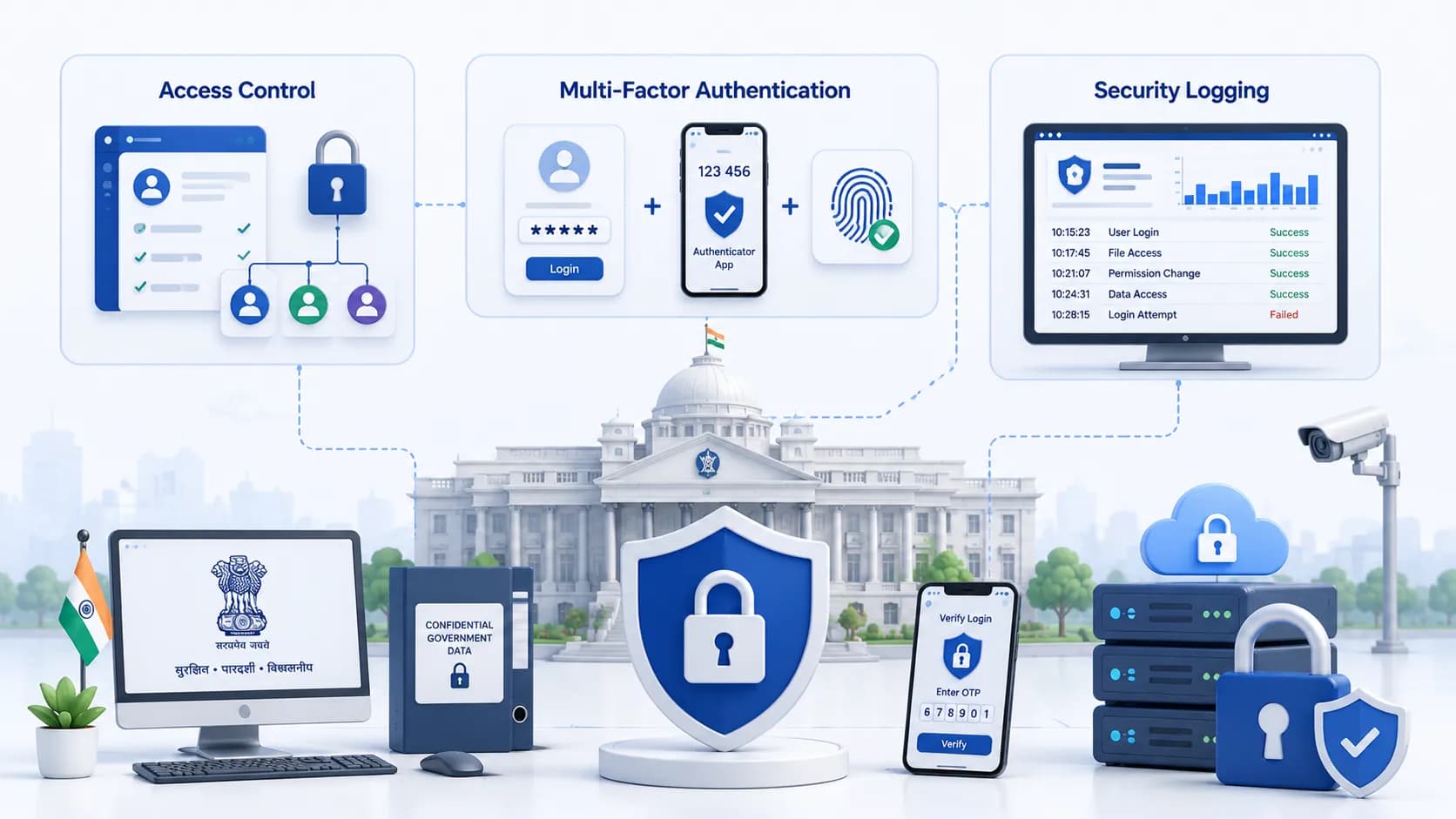 Government building facade