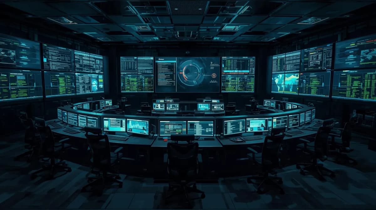 SOC Room Command Center